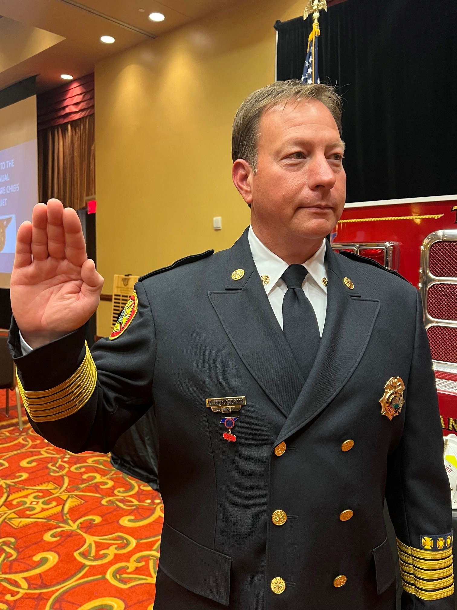 Sevierville Fire Chief Named Association President